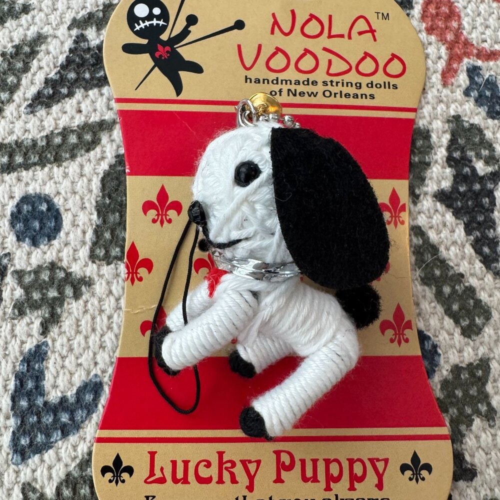 Set of 4 Watchover & NOLA Voodoo String Dolls – Unique & Collectible Keychains!